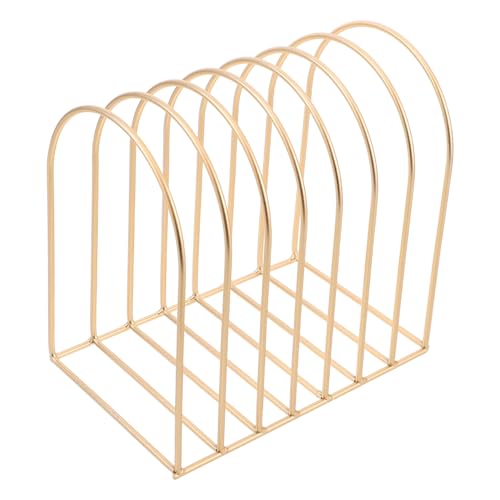 EXCEART Zeitschriftenständer Zeitschriftenhalter Desktop Zeitschriften Organizer Buchablagehalter Buchständer Notizbuch Organizer Für Den Schreibtisch Papierständer Organizer von EXCEART
