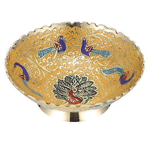 EXCEART Zierschale Servierplatte Frühstückstablett Ornament nepalesische Bastelschale handgefertigte Schale Schreibtisch Kunsthandwerk Aufbewahrungsschale Kupfer schüssel Dekorationen EXCEART Zierschale Servierplatte Frühstückstablett Ornament nepalesische Bastelschale handgefertigte Schale Schreibtisch Kunsthandwerk Aufbewahrungsschale Kupfer schüssel Dekorationen von EXCEART