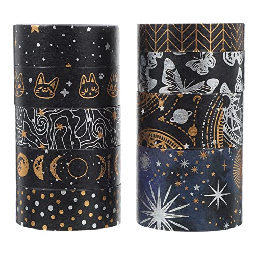 Washi-Klebeband, : Galaxie, Universum, Sterne, Washi-Klebebänder, Aufkleber für Scrapbooking, Planer, Geschenkverpackung, Dekoration, Kunsthandwerk von EXCEART