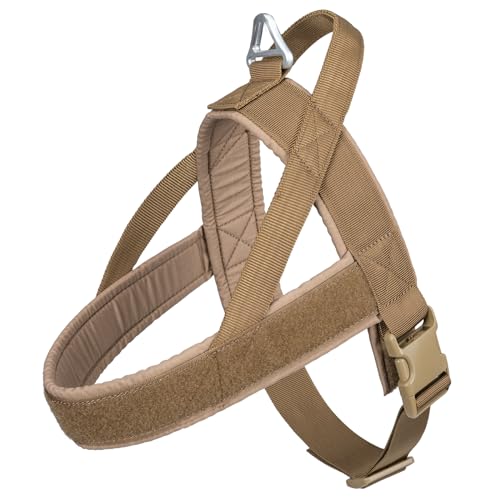 EXCELLENT ELITE SPANKER Ziehfreies Hundegeschirr mit Griff Verstellbares Hundegeschirr aus Nylon Einfaches Training für kleine, mittlere und große Hunde (COB-M) von EXCELLENT ELITE SPANKER