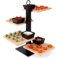 Etagere für Servieren von Snacks, 4-stöckig, 37 cm von EXCELLENT HOUSEWARE