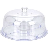 Excellent Houseware - Kuchenständer Kuchenglocke Serviertablett von EXCELLENT HOUSEWARE