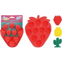 Eiswürfelformer Früchte / Kaktus 3fach sortiert von EXCELLENT HOUSEWARE