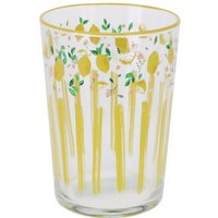 Excellent Houseware - Großes Glas mit Obstmuster, 510 ml von EXCELLENT HOUSEWARE