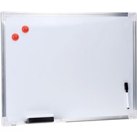 Excellent Houseware - Magnetische Tafel für die Notizen + Zubehör, weiß, 60 x 45 cm von EXCELLENT HOUSEWARE