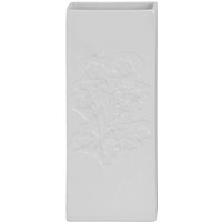 Luftbefeuchter aus Keramik, weiß mit Blumen-Motiv von EXCELLENT HOUSEWARE