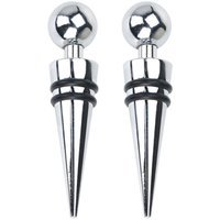 Mehrweg-Weinkorken, Metall, 2er-Set von EXCELLENT HOUSEWARE