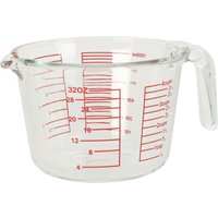 Messkanne aus Glas LUNU, 1 l von EXCELLENT HOUSEWARE