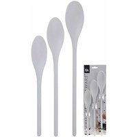 Set mit 3 Plastiklöffeln in 3 verschiedenen Größen von EXCELLENT HOUSEWARE