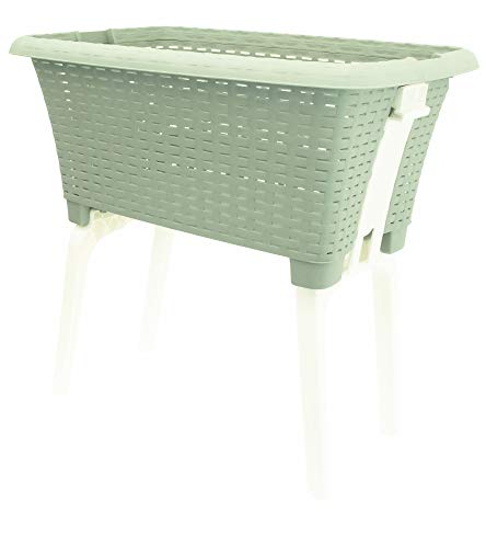 Wäschekorb auf Beinen von EXCELLENT HOUSEWARES