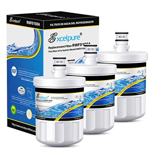Excellent LT500P Kühlschrank-Wasserfilter, für LG LT500P, 5231JA2002A, ADQ72910901, Kenmore 9890, 469890, 3er-Pack von EXCELPURE