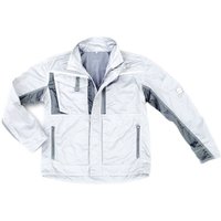 Excess Arbeitsjacke Champ, Gr. s, weiß/grau von EXCESS PROFESSIONAL WORKWEAR
