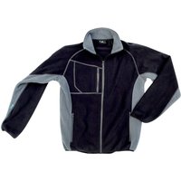 Excess Fleecejacke Champ, Gr. l, schwarz/grau von EXCESS PROFESSIONAL WORKWEAR