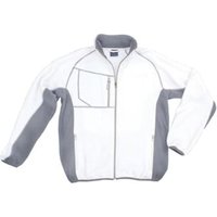Excess Fleecejacke Champ Gr. 2XL weiß/grau von EXCESS PROFESSIONAL WORKWEAR