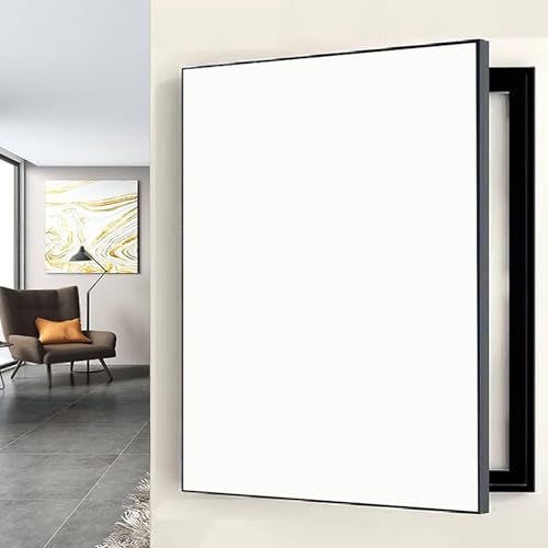 Stromkasten Verkleidung Kunststoff-Leistungsschalterfeld Einfarbig, Deckel für Stromzählerkästen für Zuhause/ Hotel, Alarm-/ Schalttafelabdeckung, Dekorative Wand(Style15,WXL-30 x 40CM-11.8 X 15.7") von EXCLURA