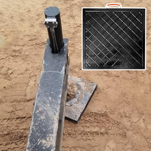 Stützplatten Stützfüße Mit Hoher Dichte Für Wohnmobilheber, Landeflächen Für Abschleppwagen Aus Polyethylen Mit Strukturierter Oberfläche, Stabilisierende Nivellierfläche Für Wohnmobile(30x30x5cm/11.8 von EXCLURA