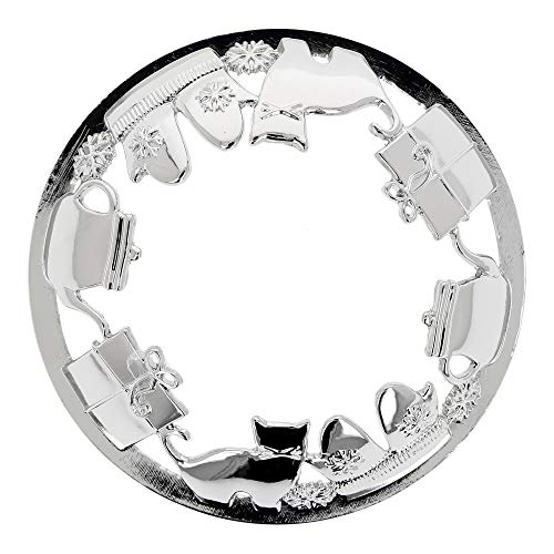 EXCLUSIVE Candle Topper/JAR Topper LID Favorite Things Chrome von EXCLUSIVE