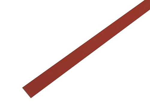 Alu-Blechstreifen 2m lang, 100mm breit, Alublech Streifenblech Alustreifen Dachblech Fassadenblech für Dachbau und Fassadenbau in rot oxidrot dunkelrot RAL 3009 (100mm x 2000mm) von EXCOLO