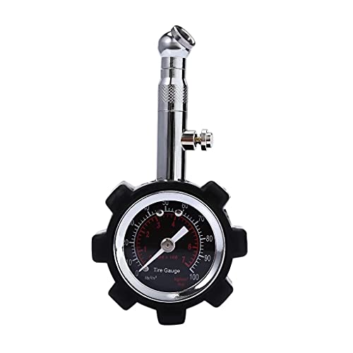 EXENXA Reifendruckprüfer 100 Psi für ein genaues Manometer für Autoreifen für LKW und Motorräder von EXENXA