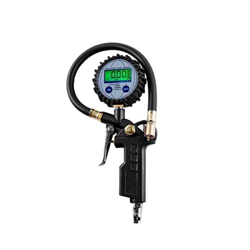 EXENXA Reifendruckprüfer 255 PSI Zubehör für Luftkompressor für digitale Reifen-Monitore mit Schnellkupplung für Gummischlauchsperre EXENXA Reifendruckprüfer 255 PSI Zubehör für Luftkompressor für digitale Reifen-Monitore mit Schnellkupplung für Gummischlauchsperre von EXENXA
