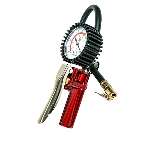 Reifendruckmessgerät 0-7KG Reifendruckprüfer Feststeller Pneumatikhalterung Geeignet für Motorräder Autos & LKW von EXENXA
