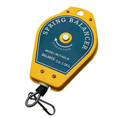 Federzug Balancer, 0,6-2,0kg Einziehbarer Federzug, Zum Handhaben Und Bewegen Von Werkzeugen, GeräTen, Rotierenden Teilen Und Halterungen von Telituny