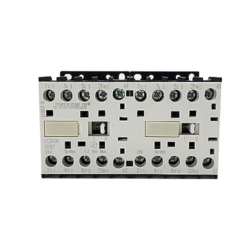 EXHOYAJB AC-Schütz LC2K0601 LC2K0610 NO NC Reversible Verriegelung Mini mechanische Verriegelung 6A Motor vorwärts und rückwärts(Ac110v Lc2k0610) von EXHOYAJB