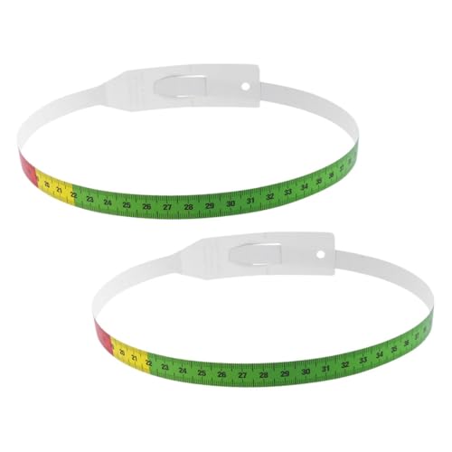 EXHUMKY 2stücke Teiliges Kopfmaßband Für Junge Mädchen Kopfumfangsmessung Farbenfrohes Messwerkzeug Zur Genauen Erfassung Von Kopf Und Armumfang Für Kleinkinder Und Neugeborene EXHUMKY 2stücke Teiliges Kopfmaßband Für Junge Mädchen Kopfumfangsmessung Farbenfrohes Messwerkzeug Zur Genauen Erfassung Von Kopf Und Armumfang Für Kleinkinder Und Neugeborene von EXHUMKY