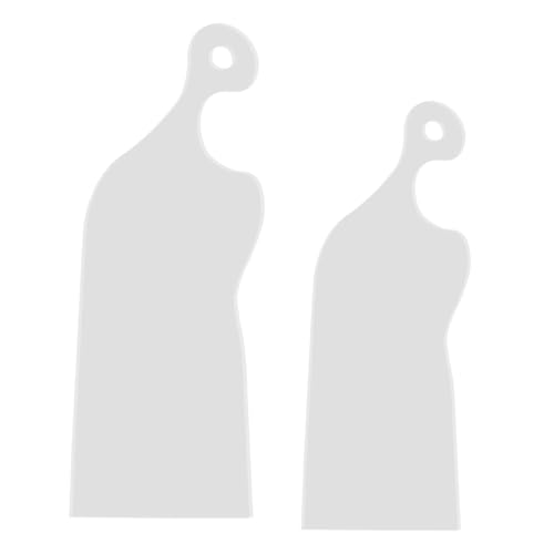 EXHUMKY Acrylglas Schneidebrett Griff Schablone Klar Acryl Griff Vorlage Für Schneidebretter Küchenwerkzeug Holzbearbeitungswerkzeug EXHUMKY Acrylglas Schneidebrett Griff Schablone Klar Acryl Griff Vorlage Für Schneidebretter Küchenwerkzeug Holzbearbeitungswerkzeug von EXHUMKY