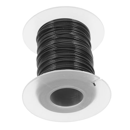 EXHUMKY 1 Rolle Drahtseil mit Vinylbeschichtung Robustes Kabel für Bastelprojekte Gartenanwendungen und Pflanzenaufhängungen Vielseitig Einsetzbar Hohe Belastbarkeit von EXHUMKY