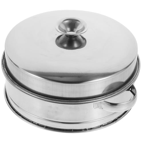 EXHUMKY 1 Satz Dampfgareinsatz mit Deckel Dampfgarer für Küche zum Dämpfen von Speisen Langlebig und Praktisch Schützt Nährstoffe und Hält Lebensmittel Sauber EXHUMKY 1 Satz Dampfgareinsatz mit Deckel Dampfgarer für Küche zum Dämpfen von Speisen Langlebig und Praktisch Schützt Nährstoffe und Hält Lebensmittel Sauber von EXHUMKY