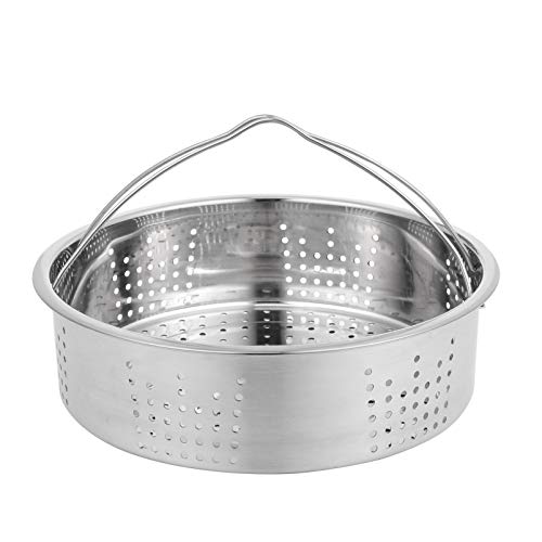EXHUMKY 1 Stück Dampfgarer Dampfeinsatz mit Griffen Rundes Dampfgestell für Gemüse Reis Fisch und Hitzebeständig und Langlebig EXHUMKY 1 Stück Dampfgarer Dampfeinsatz mit Griffen Rundes Dampfgestell für Gemüse Reis Fisch und Hitzebeständig und Langlebig von EXHUMKY