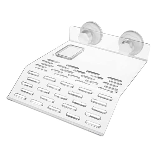 EXHUMKY Transparente Schildkrötenterrasse Schildkröten Ruheterrasse mit Saugnäpfen für Aquarium Reptilien Kletterplattform für Sonnenbaden und EXHUMKY Transparente Schildkrötenterrasse Schildkröten Ruheterrasse mit Saugnäpfen für Aquarium Reptilien Kletterplattform für Sonnenbaden und von EXHUMKY