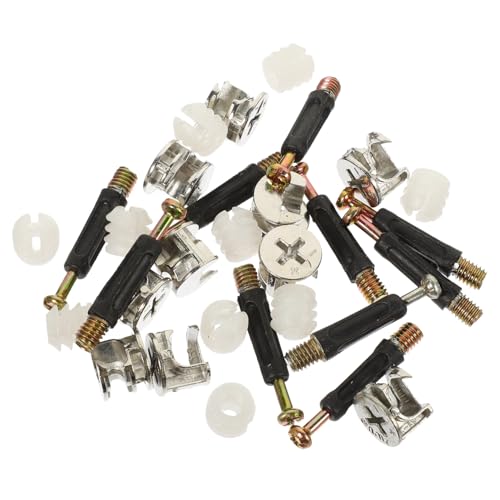 EXHUMKY 10 Sätze Teiliges Möbelverbindungsset mit Vormontierten Muttern und Dübeln Selbstschneidende Exzenterverbindungen Korrosionsbeständig und Vibrationsresistent Geeignet für Schrank EXHUMKY 10 Sätze Teiliges Möbelverbindungsset mit Vormontierten Muttern und Dübeln Selbstschneidende Exzenterverbindungen Korrosionsbeständig und Vibrationsresistent Geeignet für Schrank von EXHUMKY