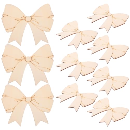 EXHUMKY 10stücke Holz Schleifenausschnitte Unbearbeitet Schleifenausschnitte Carving DIY Dekore Natürliche Holzdekorationselemente Für Bastelarbeiten Und Malerei EXHUMKY 10stücke Holz Schleifenausschnitte Unbearbeitet Schleifenausschnitte Carving DIY Dekore Natürliche Holzdekorationselemente Für Bastelarbeiten Und Malerei von EXHUMKY