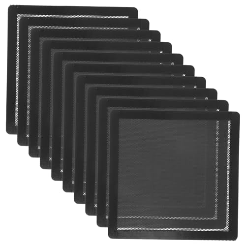 EXHUMKY 10 Stück Teiliges Pc Lüfter Staubfilter Mesh PVC Abdeckung für Computergehäuse und Lüfter Effektiver Staubschutz Verbesserte Luftzirkulation Einfache Installation Kompatibel mit Pc EXHUMKY 10 Stück Teiliges Pc Lüfter Staubfilter Mesh PVC Abdeckung für Computergehäuse und Lüfter Effektiver Staubschutz Verbesserte Luftzirkulation Einfache Installation Kompatibel mit Pc von EXHUMKY