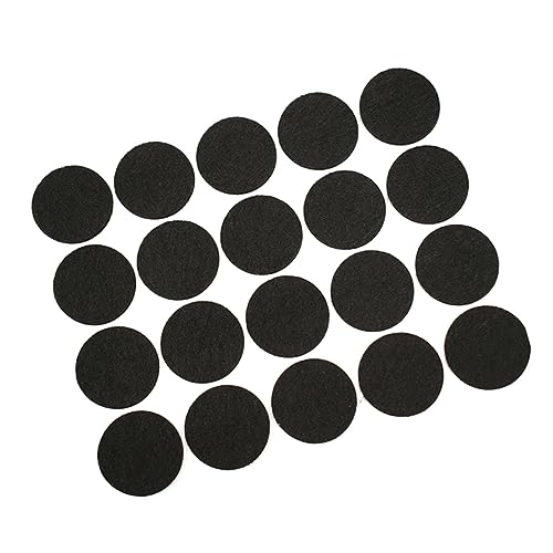 EXHUMKY 100 Stück Runde Selbstklebende Filzgleiter für Möbel Antirutsch Matten für Stuhl und Tischbeine Durchmesser Schwarz zum Schutz von Böden und Möbeloberflächen EXHUMKY 100 Stück Runde Selbstklebende Filzgleiter für Möbel Antirutsch Matten für Stuhl und Tischbeine Durchmesser Schwarz zum Schutz von Böden und Möbeloberflächen von EXHUMKY