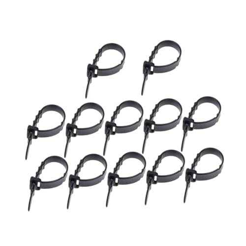EXHUMKY 12 Stück Teiliges Silikon Kabel Organizer Weiche USB Kabelaufwicklung Kabelhalter zum Kabel und Kopfhörerverwahren Wiederverwendbar Schnelles Kabelmanagement für Büro und Zuhause von EXHUMKY