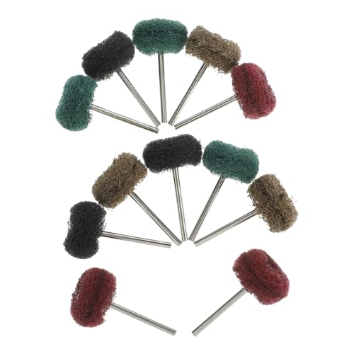 EXHUMKY 12 Stück Polierköpfe für Bohrmaschine Schleifscheibe Polierpads Radpolierer Nylon für Metalloberflächen Kompakt und Tragbar EXHUMKY 12 Stück Polierköpfe für Bohrmaschine Schleifscheibe Polierpads Radpolierer Nylon für Metalloberflächen Kompakt und Tragbar von EXHUMKY
