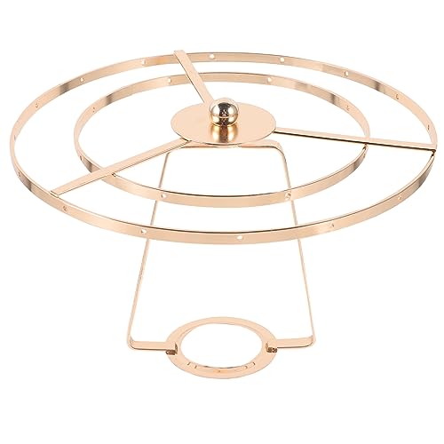 EXHUMKY 1Satz Retro Lampenharfenhalter DIY Lampenschirm Halterung für Tischlampen und Pendelleuchten Installieren Geeignet für Verschiedene Lampenstile von EXHUMKY