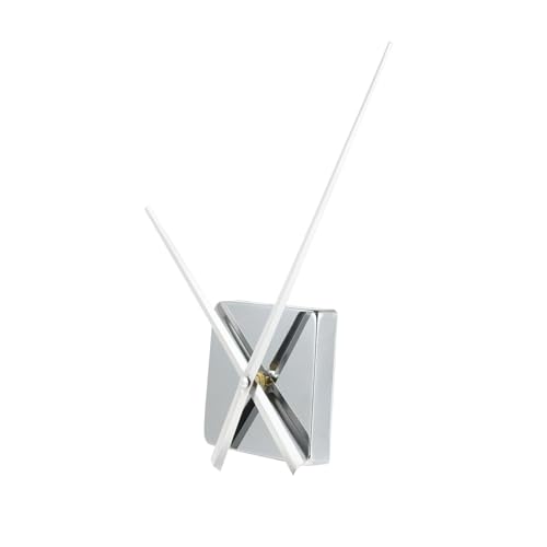 EXHUMKY 1Satz Wanduhr Mechanismus Lautlos mit Zeigern DIY Uhrwerk Ersatzteile für Quarzuhren Passend für Handwerksuhren und Frameless Wanduhren von EXHUMKY