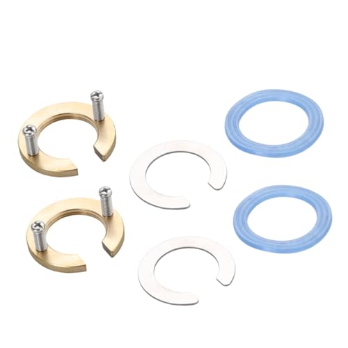 EXHUMKY 2 Sätze Faucet Antiloosing Nut Teiliges für Küchenarmaturen Installieren Langlebigem und Sichert Wasserhähne gegen Wackeln und Lösen Geeignet für Warm und Kaltwasser EXHUMKY 2 Sätze Faucet Antiloosing Nut Teiliges für Küchenarmaturen Installieren Langlebigem und Sichert Wasserhähne gegen Wackeln und Lösen Geeignet für Warm und Kaltwasser von EXHUMKY