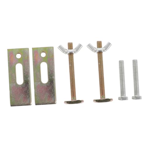 EXHUMKY 2 Sätze Woodworking Router Clamps aus Dickem Stahl Robuste Halteklammern für Fräsmaschinen Einfache Montage Verschleißfest Geeignet für Gravurmaschinen und Oberfräsen Kleine von EXHUMKY