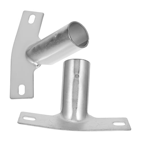 EXHUMKY 2 Stück Bodenbürstenzubehör Gewindeadapter Stange Teleskop Gewindeverlängerungsstangenadapter Besen Hilfsstiele Besenstiele Farbstangenverlängerung Moppklemme Kraftwerkzeug von EXHUMKY