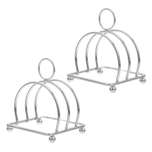 EXHUMKY 2 Stück Brotgestell Toasthalter für Arbeitsplatte Vielseitiger Organizer für Brotscheiben Sandwiches Bücher und Küchenwerkzeuge für Küche und Restaurant EXHUMKY 2 Stück Brotgestell Toasthalter für Arbeitsplatte Vielseitiger Organizer für Brotscheiben Sandwiches Bücher und Küchenwerkzeuge für Küche und Restaurant von EXHUMKY