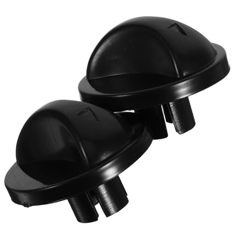 EXHUMKY 2 Stück Elektrischer Lüfter Drehknopf Einfache Timer Langlebiger Ersatz für Fan Switch Kompatibel mit Meisten Lüftern Praktischer und Zuverlässiger Fan Control Knob von EXHUMKY