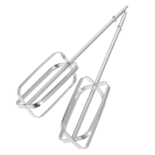 EXHUMKY 2 Stück Elektro -Eier -Hockerzubehör Elektromixerschläger Küchenmixerschläger Schneebesen Ersatzrührer für Handmixer Handmixer-Aufsätze Silver Wiederverwendbar EXHUMKY 2 Stück Elektro -Eier -Hockerzubehör Elektromixerschläger Küchenmixerschläger Schneebesen Ersatzrührer für Handmixer Handmixer-Aufsätze Silver Wiederverwendbar von EXHUMKY