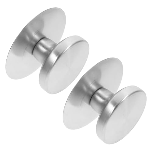 EXHUMKY 2 Stück Ersatzgriff für Topfdeckel Teiliges aus Hitzebeständig Einsetzbar für Pfannen und Töpfe Sicherer Halt und Einfache Installation EXHUMKY 2 Stück Ersatzgriff für Topfdeckel Teiliges aus Hitzebeständig Einsetzbar für Pfannen und Töpfe Sicherer Halt und Einfache Installation von EXHUMKY