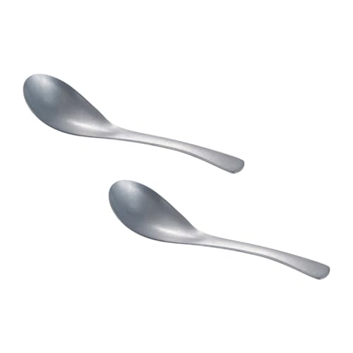 EXHUMKY 2 Stück Löffel Teiliges Design mit Langem Griff für Ramen Suppe und Pudding Langlebig und Kratzfest Perfektes Küchenzubehör für Haushalt EXHUMKY 2 Stück Löffel Teiliges Design mit Langem Griff für Ramen Suppe und Pudding Langlebig und Kratzfest Perfektes Küchenzubehör für Haushalt von EXHUMKY