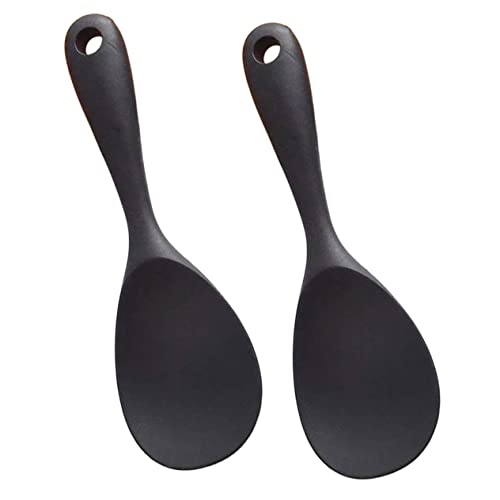 EXHUMKY 2 Stück Silikon Reislöffel Antihaft Küchenhelfer Ergonomisch Geformt Leicht Zu Reinigen Strapazierfähiger Reisspatel Für Schonendes Kochen Und Servieren Zuhause EXHUMKY 2 Stück Silikon Reislöffel Antihaft Küchenhelfer Ergonomisch Geformt Leicht Zu Reinigen Strapazierfähiger Reisspatel Für Schonendes Kochen Und Servieren Zuhause von EXHUMKY